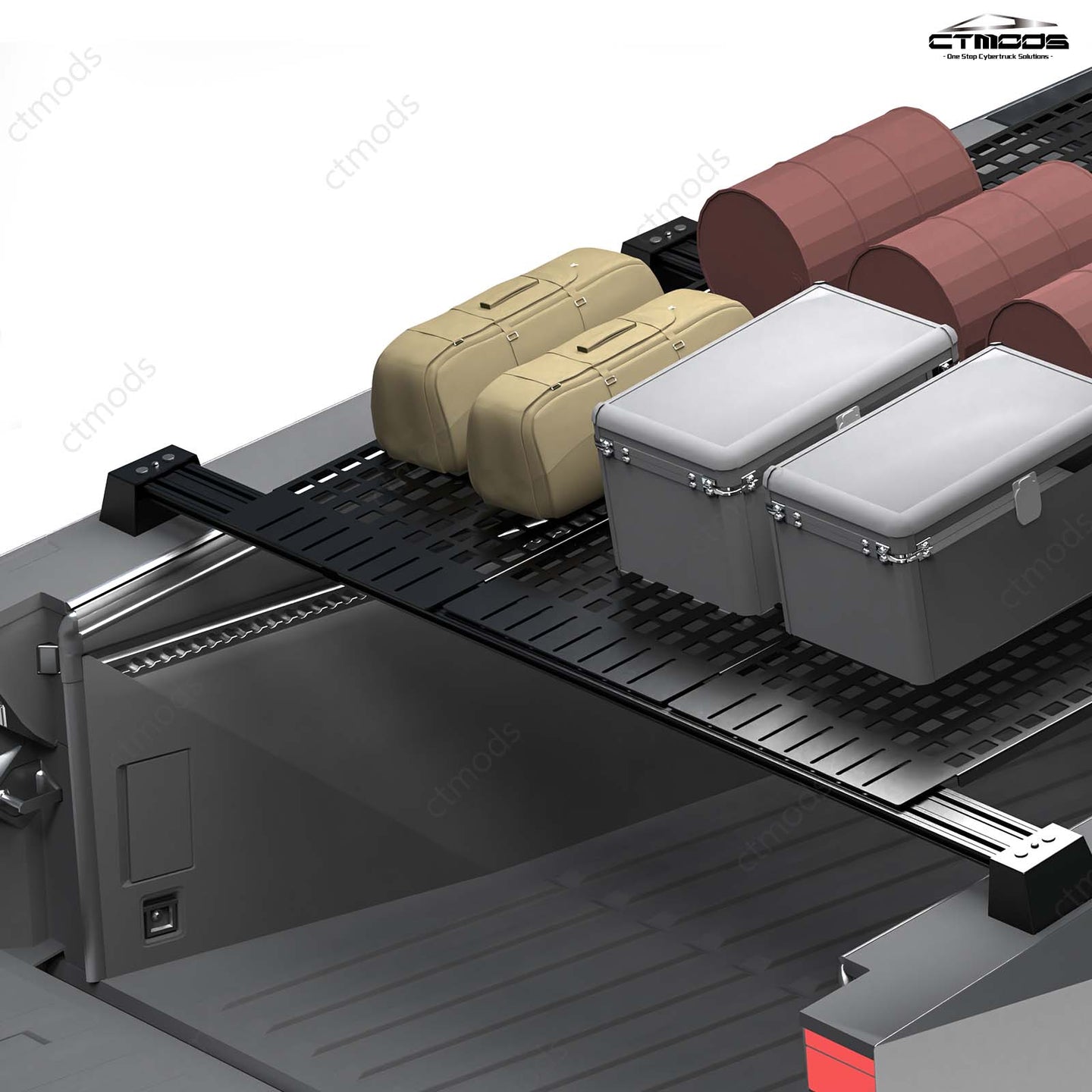 Tesla Cybertruck Molle Panels for Crossbars & Roof Racks