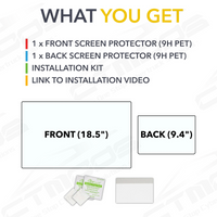 Front & Back Screen Protector for Cybertruck 2024+ CTmods