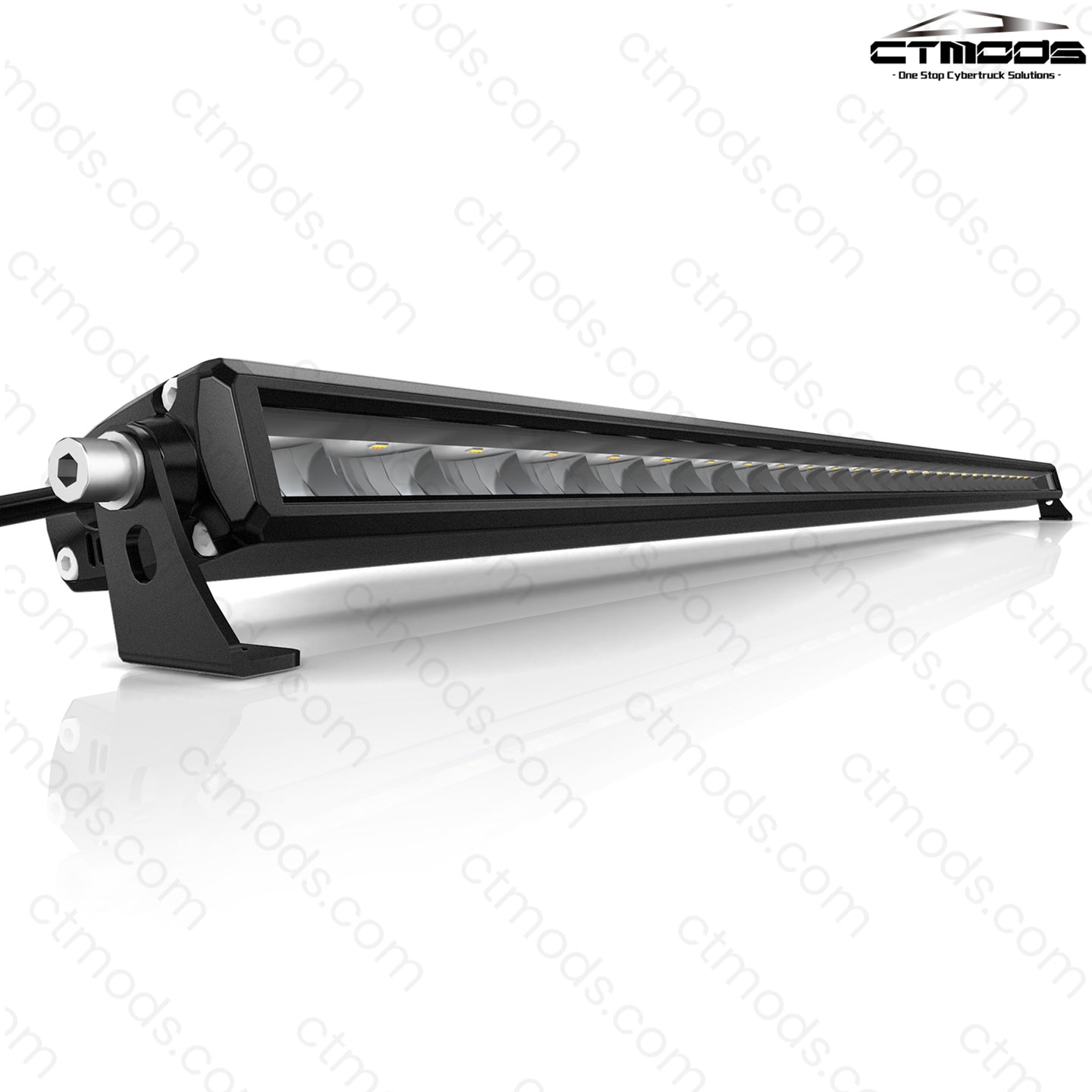 Tesla Cybertruck Accessories LED Light Bar Spotlights Light Flood Spot Beam Off-road Auxiliary Lighting Headlight Bar Top Fog Lamp Driving Light CTmods®