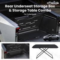 Tesla Cybertruck Accessories Cybertruck Rear Bed Table Rear Trunk Foldable Camping Table Camping Table Desk Travel Folding Table Trunk Storage Desk CTmods®