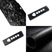 [Real Carbon Fiber] Tesla Cybertruck Dome Light Cover Cybertruck Reading Light Cover CTmods®