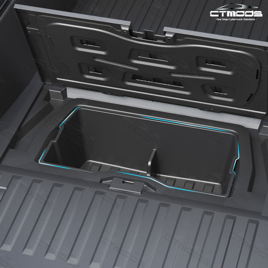 Rear Underseat Storage Tool Box Under Trunk Floor Mat Dividers CTmods®