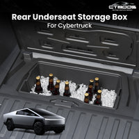 Tesla Cybertruck Accessories Rear Underseat Storage Tool Box Rear Under Trunk Floor Mat Dividers Transport Organizer CTmods®