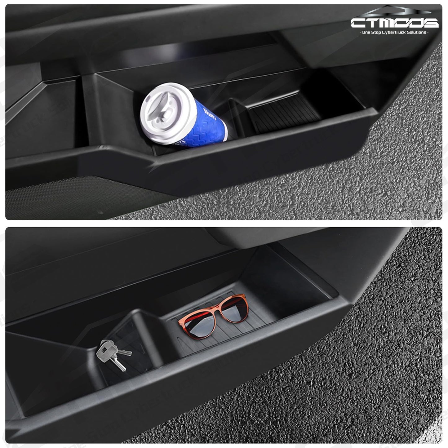 Cybertruck Door Storage Box for Tesla 2024 Accessories 8pcs