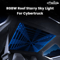 Starlight Dome with Colorful Roof Ambient Lighting for Cybertruck CTmods