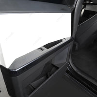 Cybertruck Front & Rear Door Armrest Overlay Panel Cover Fully Coverage CTmods® (Carbon Fiber Pattern ABS)