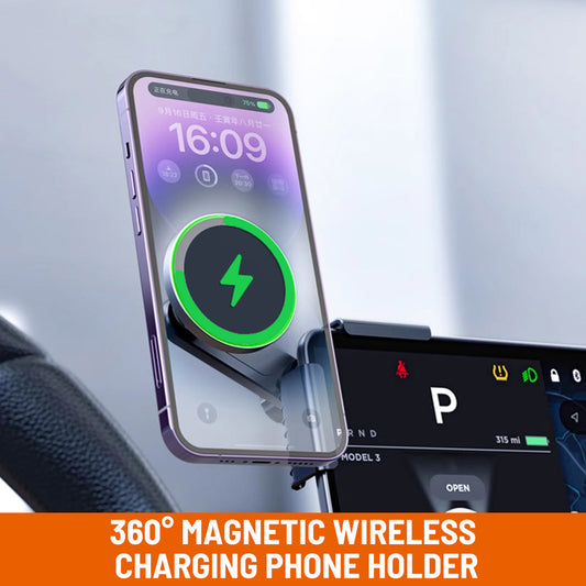 Magnetic Foldable Fast Charging Car Mount Cybertruck Accessories CTmods