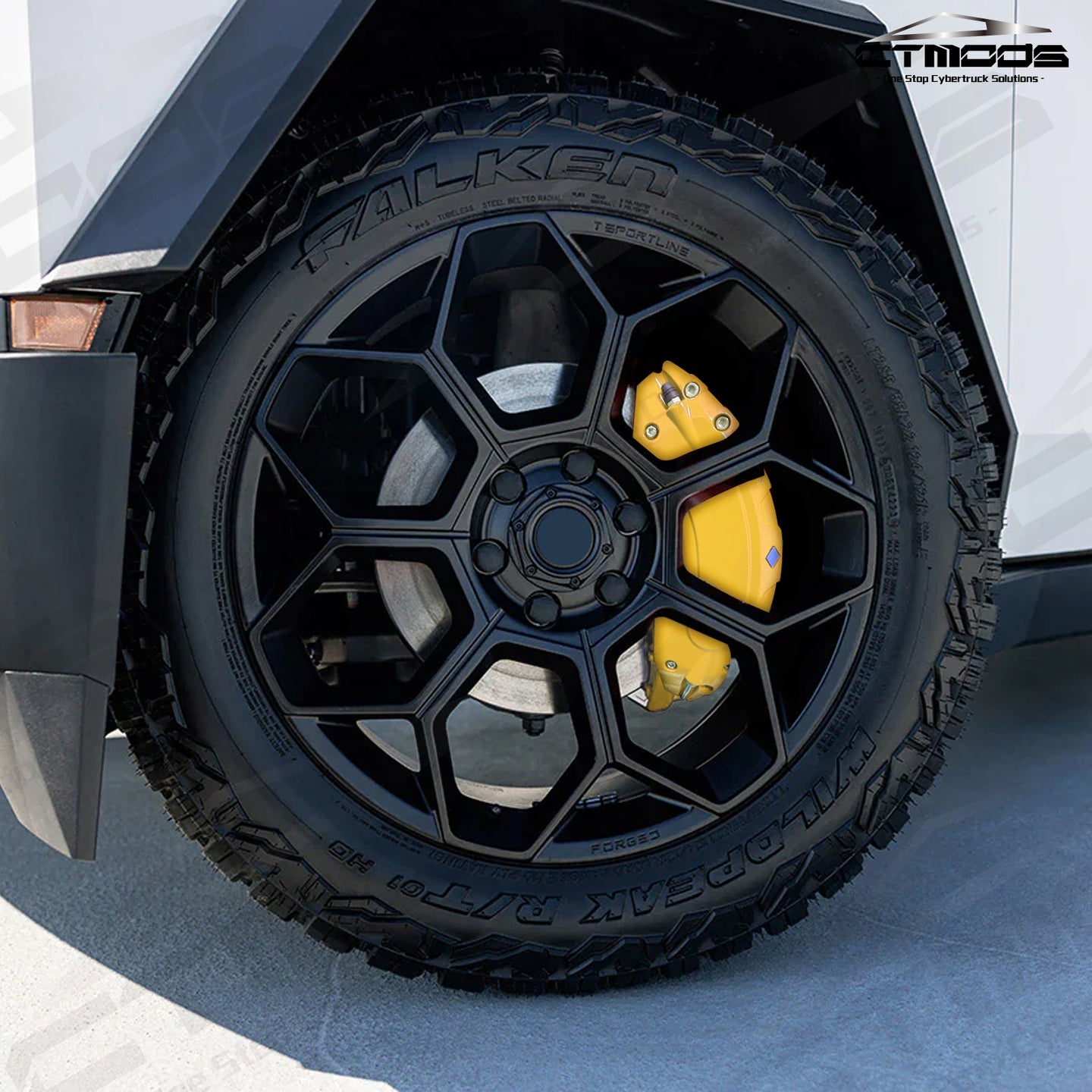 Cybertruck Accessories Wheel Caliper Covers CTmods®
