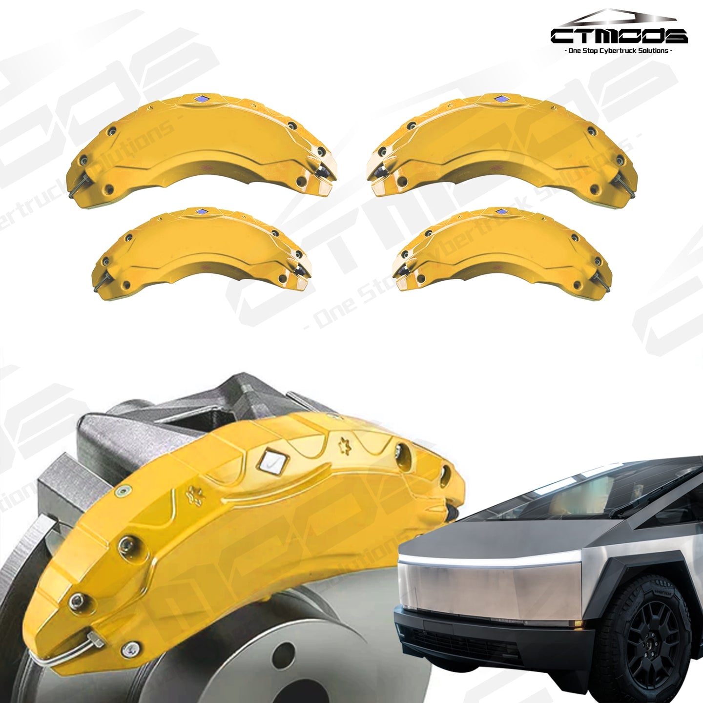 Cybertruck Accessories Wheel Caliper Covers CTmods®
